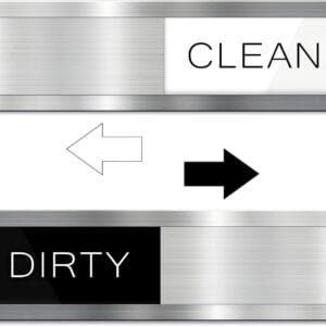 dishwasher magnet clean dirty